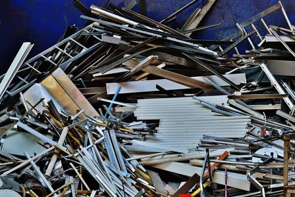 Recycling scrap metal for industrial and commercial use at United Metals.