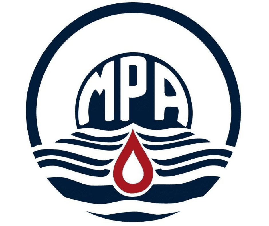 United Scrap Metal Traders logo with waves and drop symbol.