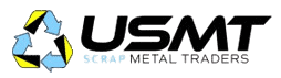 United Scrap Metal Traders logo with recycling symbol and company name.